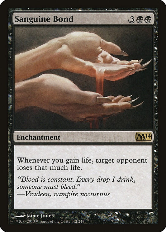 Image for Sanguine Bond (112) (M14) - Magic: The Gathering