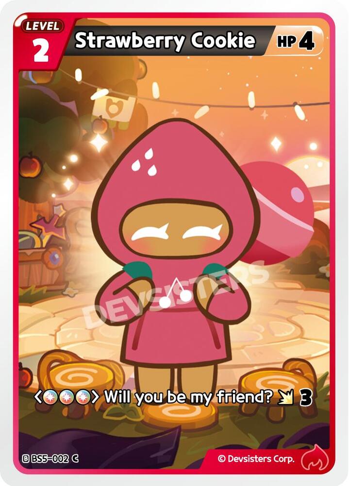 Strawberry Cookie (BS5-002) (BS5-BS7)