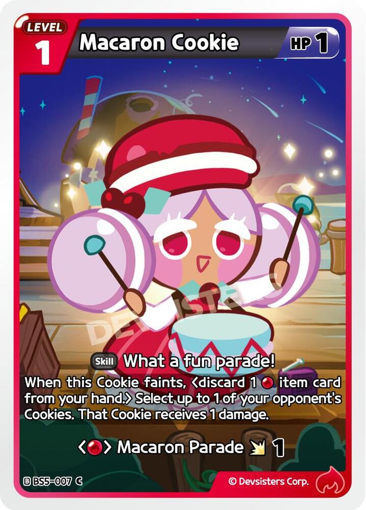 Macaron Cookie (BS5-007) (BS5-BS7)