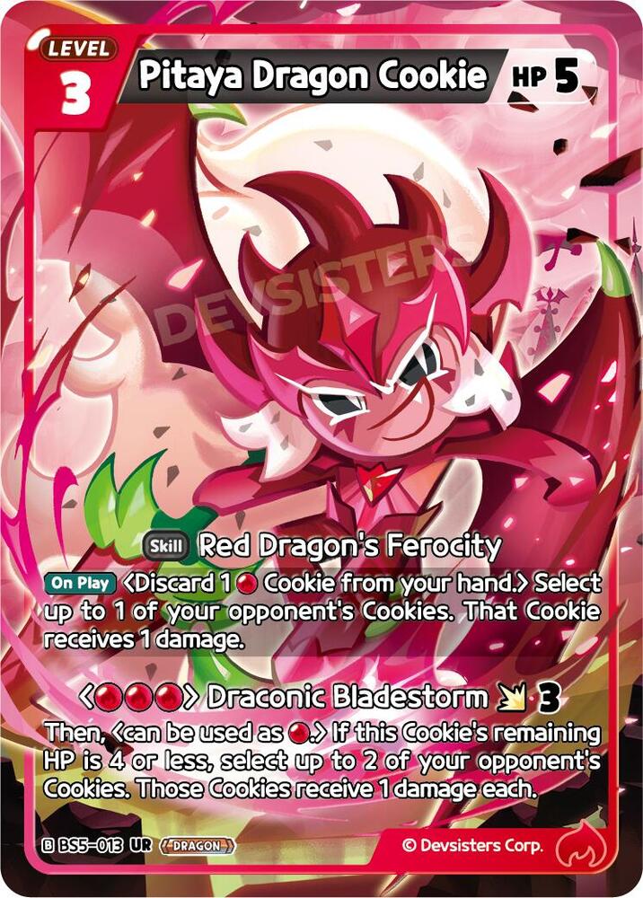 Pitaya Dragon Cookie (BS5-013) (BS5-BS7)