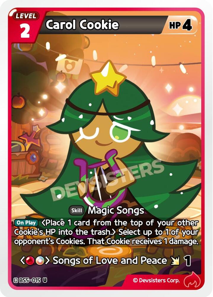 Carol Cookie (BS5-015) (BS5-BS7)