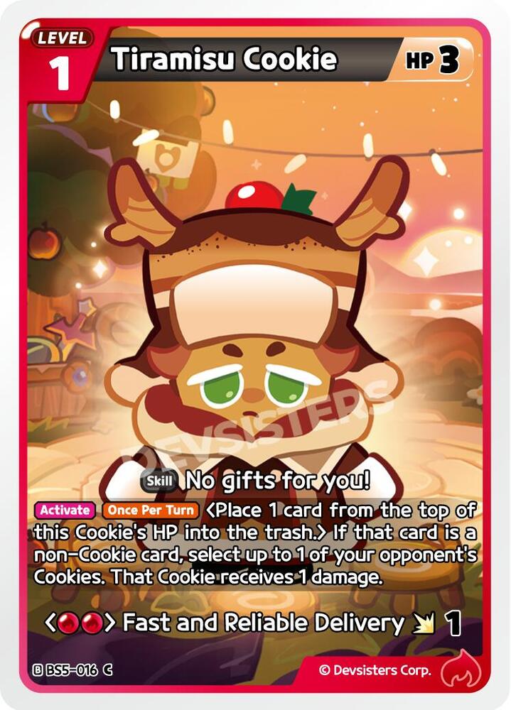 Tiramisu Cookie (BS5-016) (BS5-BS7)