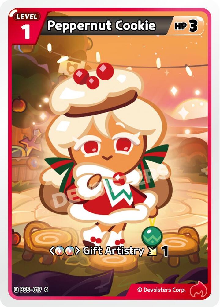 Peppernut Cookie (BS5-017) (BS5-BS7)