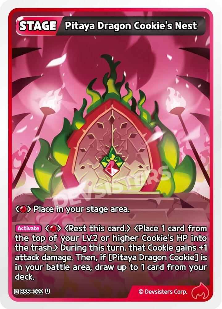 Pitaya Dragon Cookie's Nest (BS5-022) (BS5-BS7)