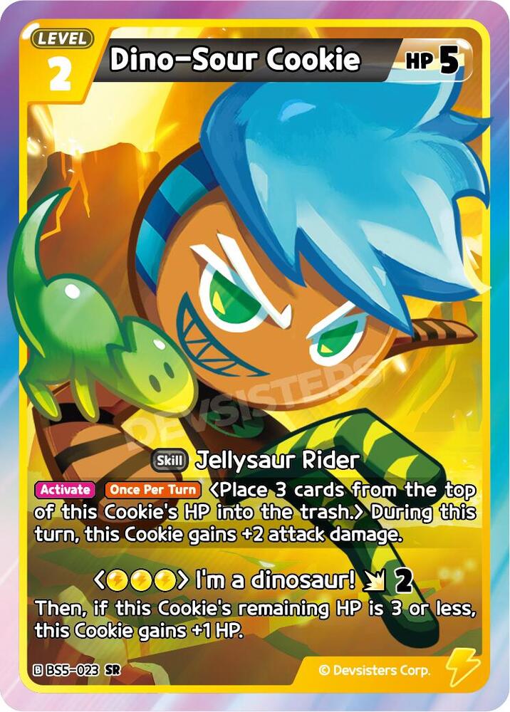 Dino-Sour Cookie (BS5-023) (BS5-BS7)