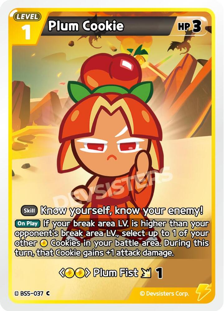 Plum Cookie (BS5-037) (BS5-BS7)