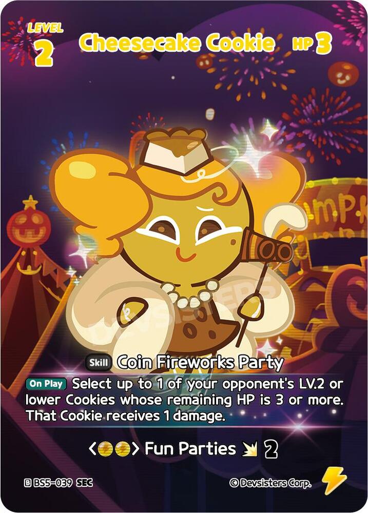 Cheesecake Cookie (SEC) (BS5-039) (BS5-BS7)
