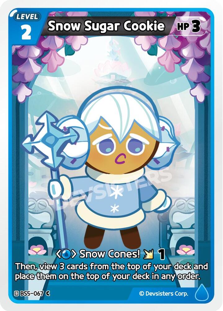 Snow Sugar Cookie (BS5-067) (BS5-BS7)
