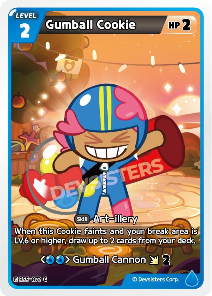 Gumball Cookie (BS5-072) (BS5-BS7)