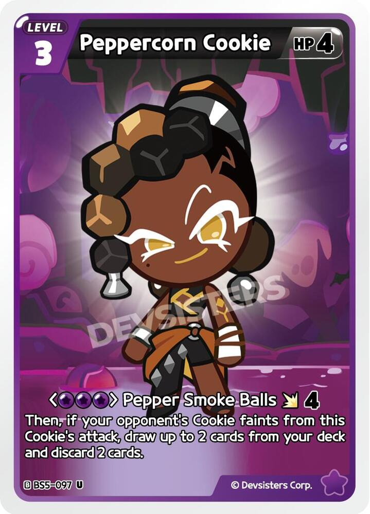 Peppercorn Cookie (BS5-097) (BS5-BS7)