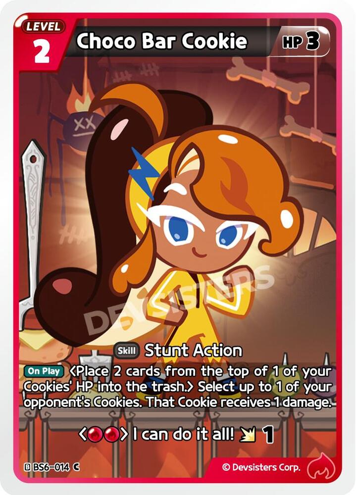 Choco Bar Cookie (BS6-014) (BS5-BS7)