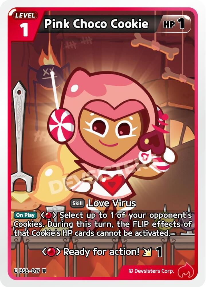 Pink Choco Cookie (BS6-017) (BS5-BS7)