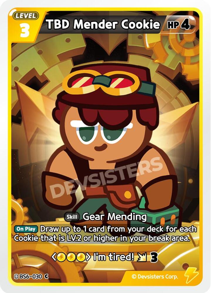 TBD Mender Cookie (BS6-030) (BS5-BS7)