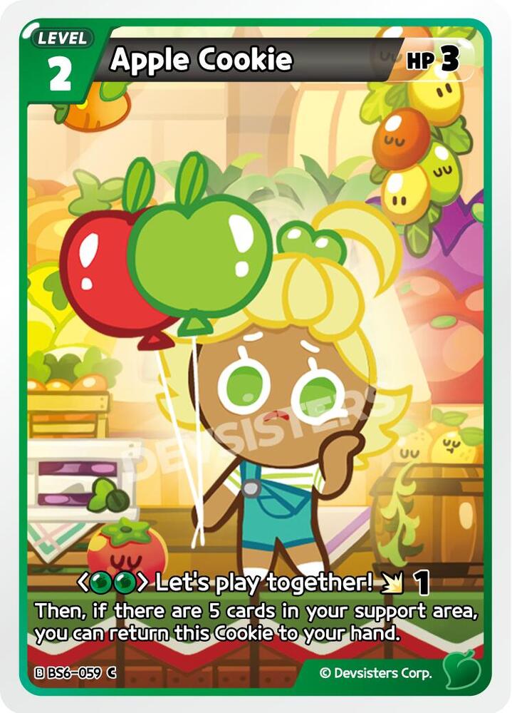 Apple Cookie (059) (BS6-059) (BS5-BS7)