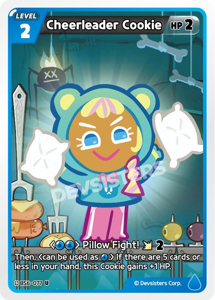 Cheerleader Cookie (BS6-077) (BS5-BS7)