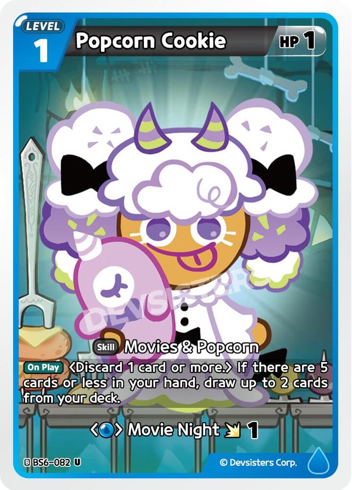 Popcorn Cookie (BS6-082) (BS5-BS7)