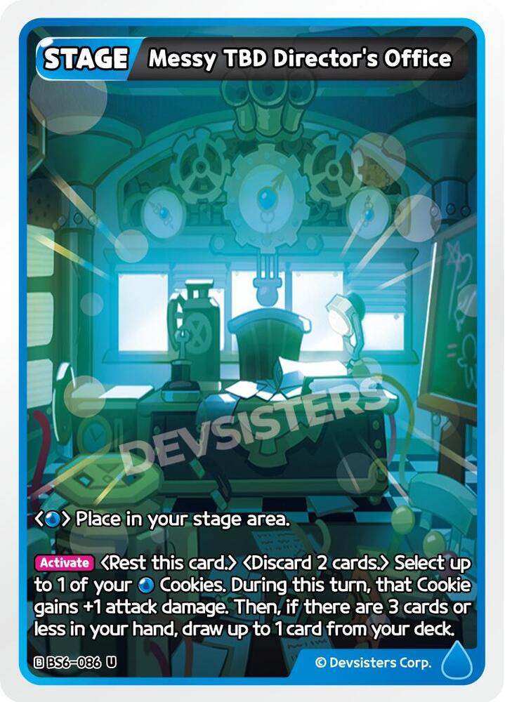 Messy TBD Director's Office (BS6-086) (BS5-BS7)