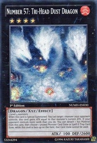 Number 57: Tri-Head Dust Dragon (NUMH-EN030) (NUMH)