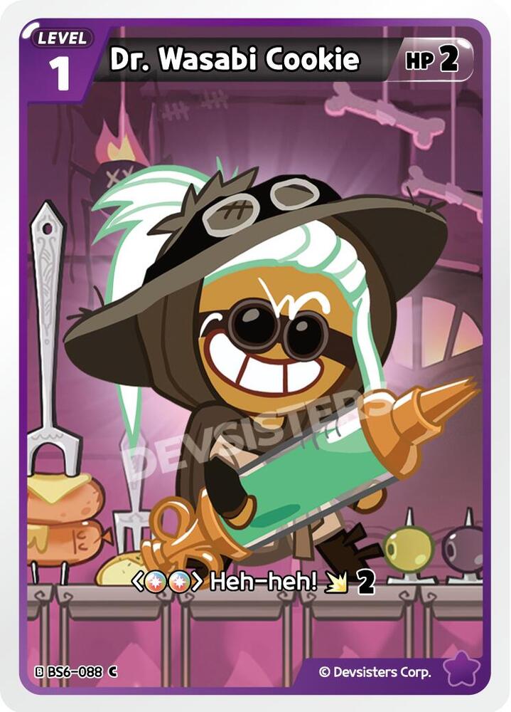 Dr. Wasabi Cookie (088) (BS6-088) (BS5-BS7)