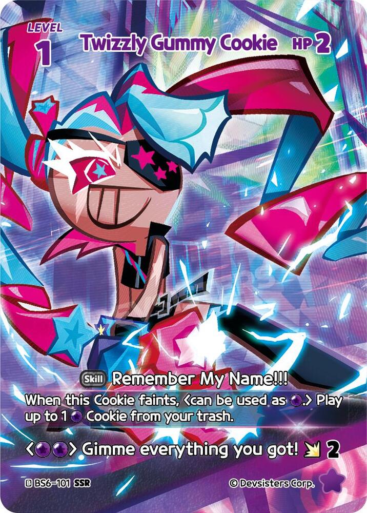 Twizzly Gummy Cookie (SSR) (BS6-101) (BS5-BS7)