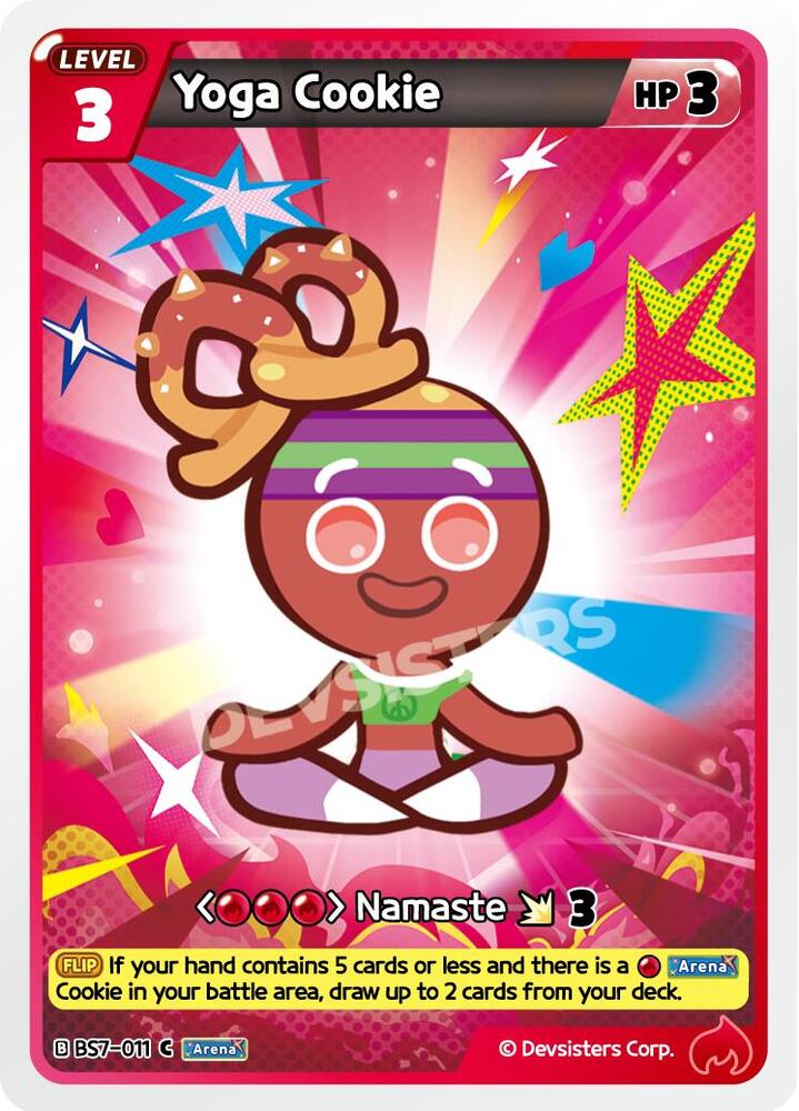 Yoga Cookie (BS7-011) (BS5-BS7)