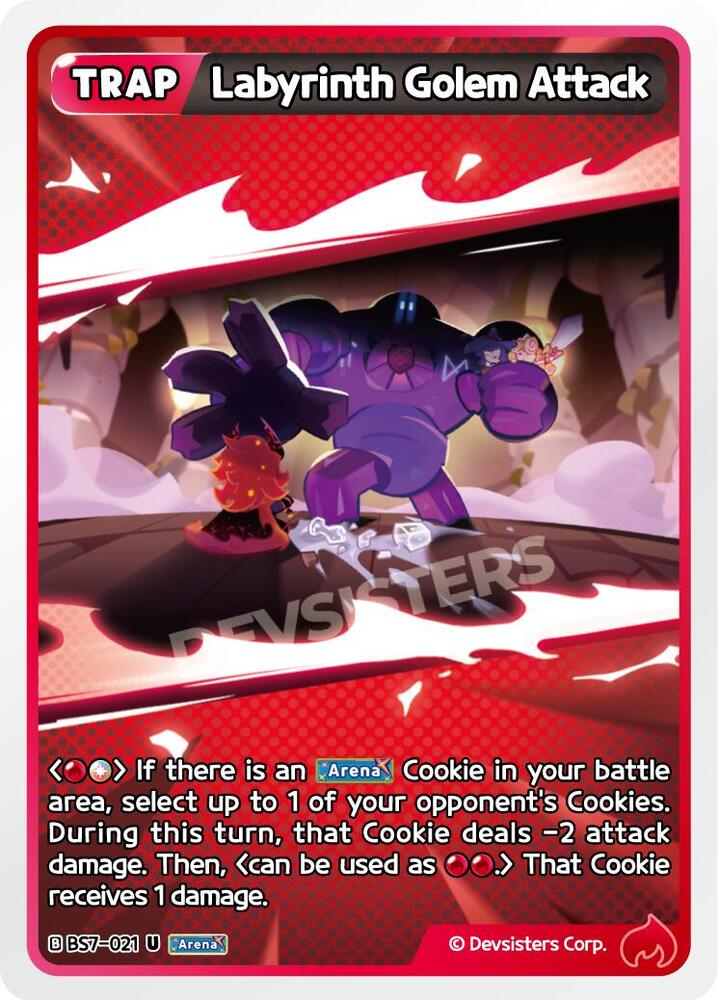 Labyrinth Golem Attack (BS7-021) (BS5-BS7)