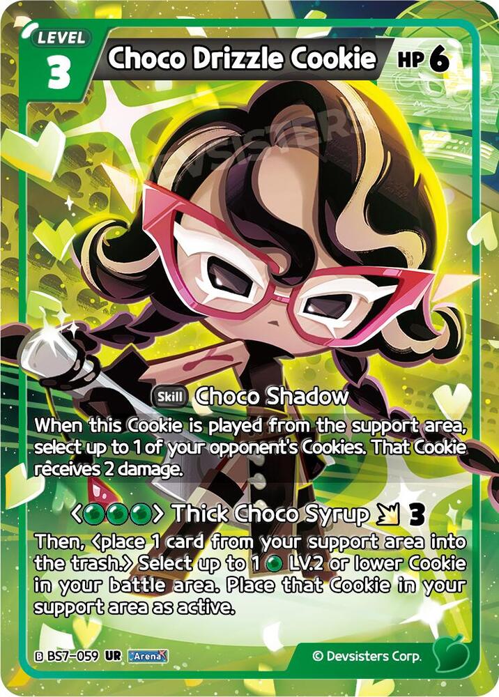 Choco Drizzle Cookie (BS7-059) (BS5-BS7)