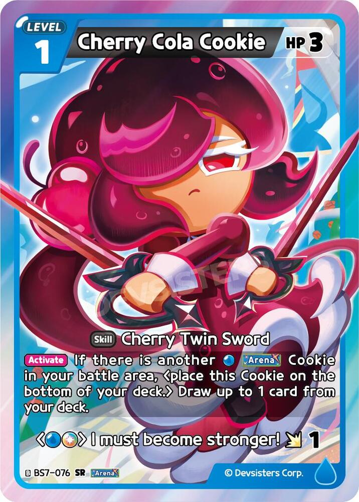 Cherry Cola Cookie (BS7-076) (BS5-BS7)