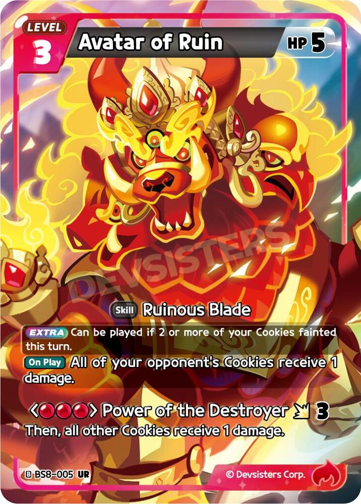 Avatar of Ruin (BS8-005) (BS8-BS9)
