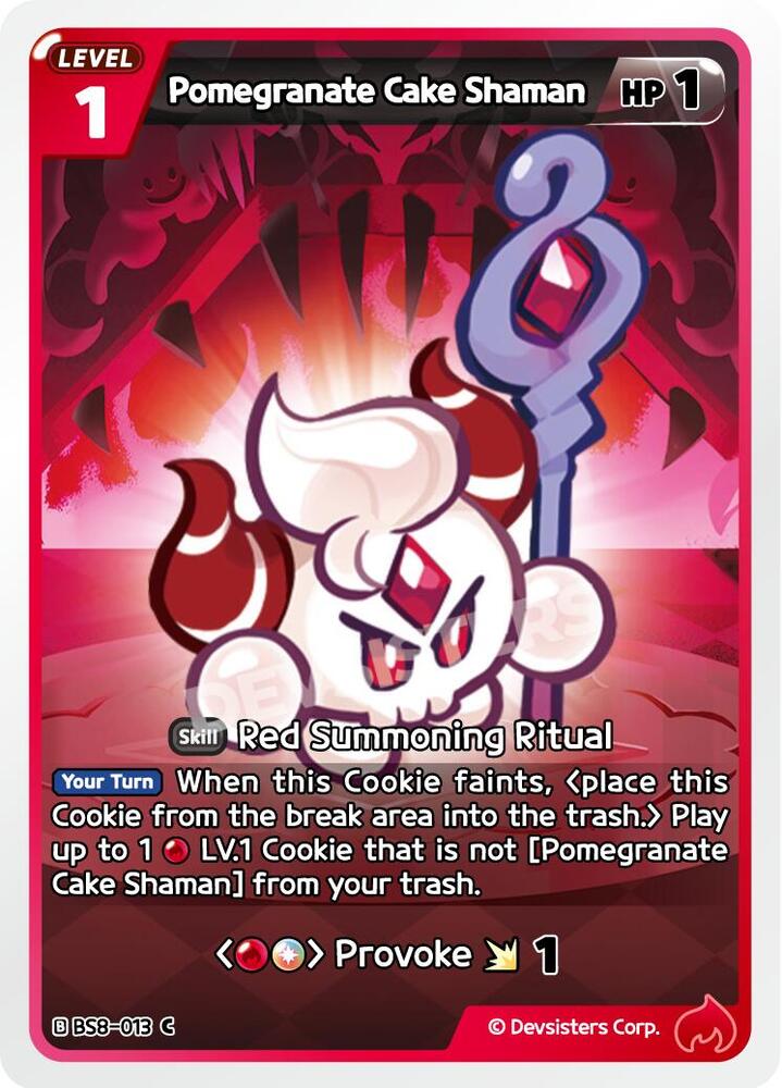 Pomegranate Cake Shaman (BS8-013) (BS8-BS9)