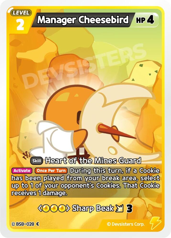 Manager Cheesebird (BS8-028) (BS8-BS9)