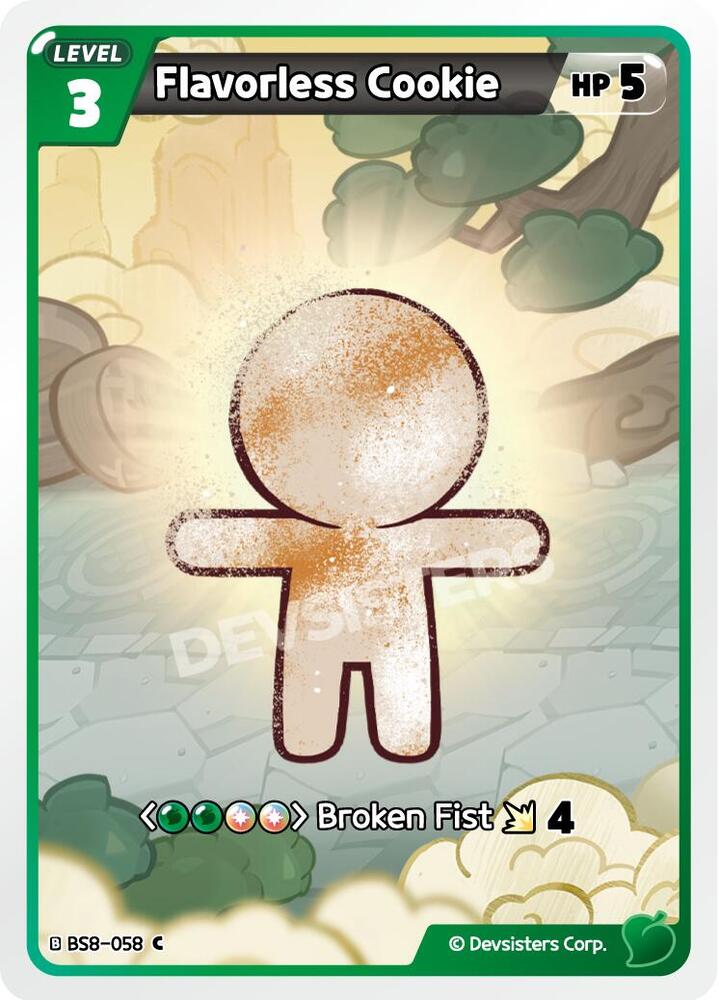 Flavorless Cookie (BS8-058) (BS8-BS9)