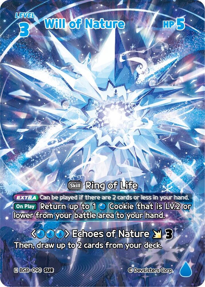 Will of Nature (SUR) (BS8-090) (BS8-BS9)