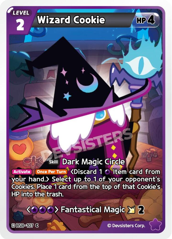 Wizard Cookie (BS8-107) (BS8-BS9)