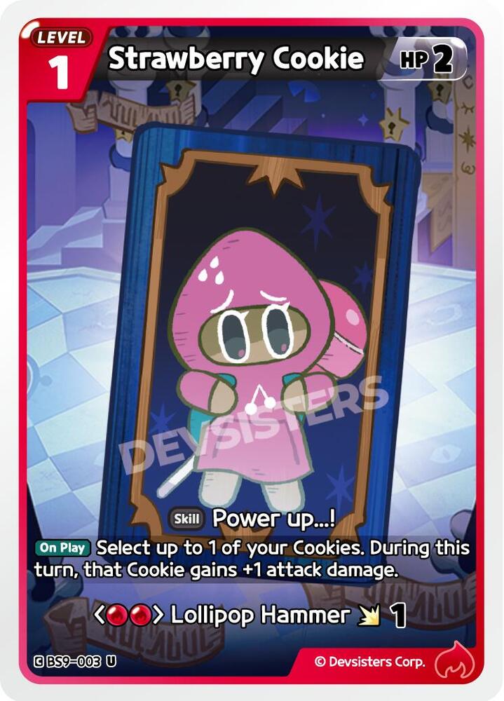 Strawberry Cookie (Ver. 1) (BS9-003) (BS8-BS9)