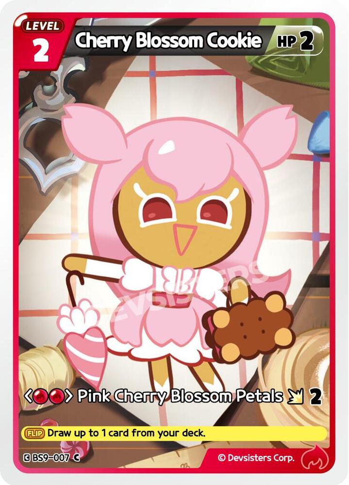 Cherry Blossom Cookie (Ver. 1) (BS9-007) (BS8-BS9)