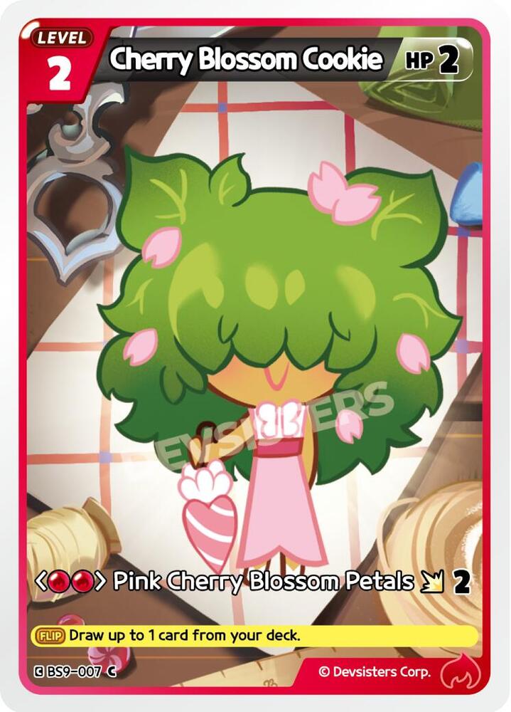 Cherry Blossom Cookie (Ver. 2) (BS9-007) (BS8-BS9)