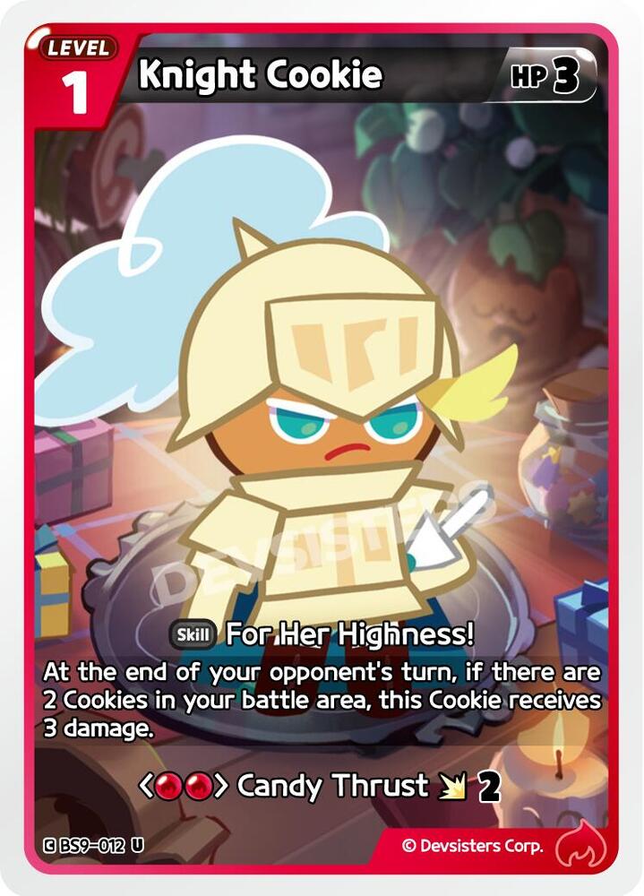 Knight Cookie (Ver. 1) (BS9-012) (BS8-BS9)