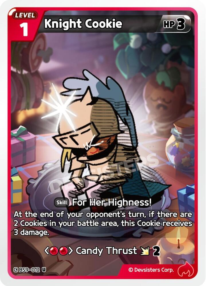 Knight Cookie (Ver. 2) (BS9-012) (BS8-BS9)