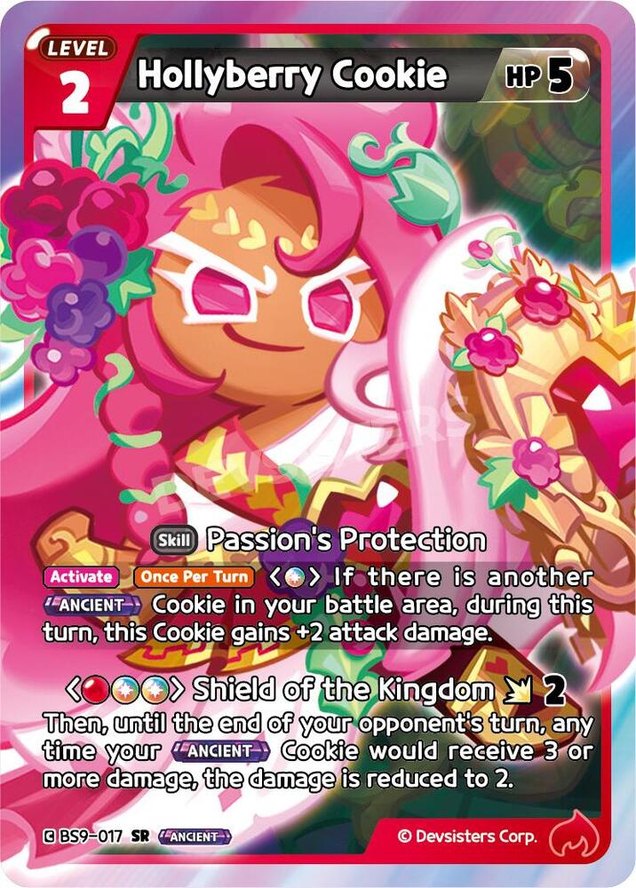 Hollyberry Cookie (BS9-017) (BS8-BS9)
