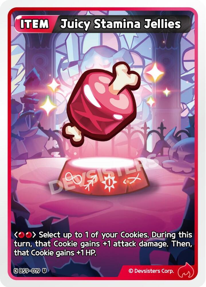 Juicy Stamina Jellies (BS9-019) (BS8-BS9)