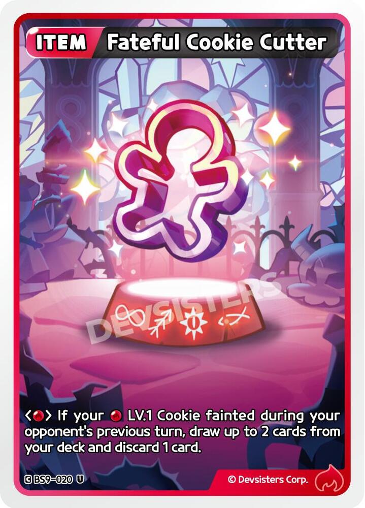 Fateful Cookie Cutter (BS9-020) (BS8-BS9)
