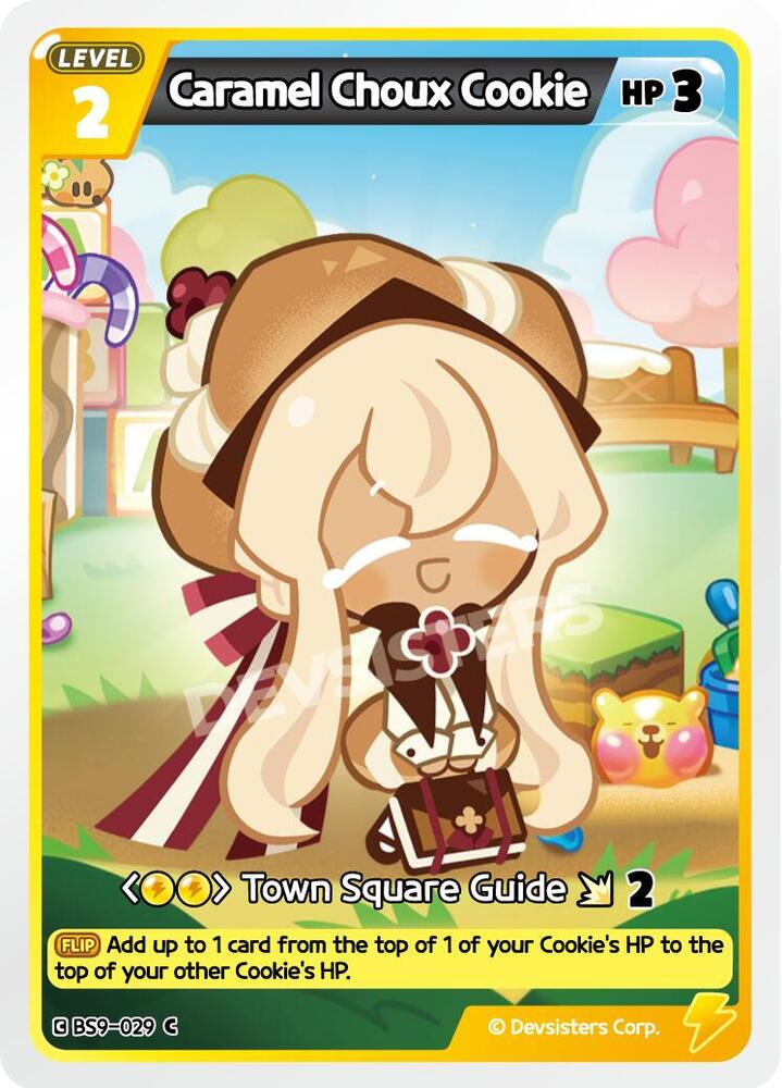 Caramel Choux Cookie (Ver. 1) (BS9-029) (BS8-BS9)