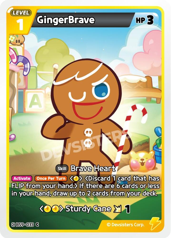 GingerBrave (Ver. 1) (BS9-033) (BS8-BS9)