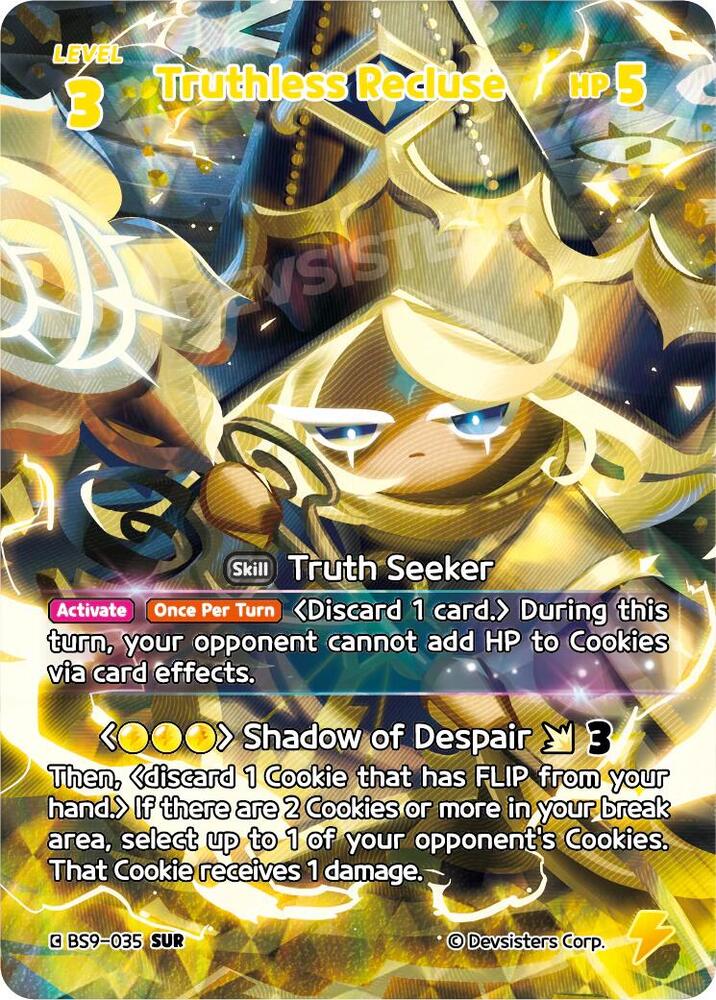 Truthless Recluse (SUR) (BS9-035) (BS8-BS9)