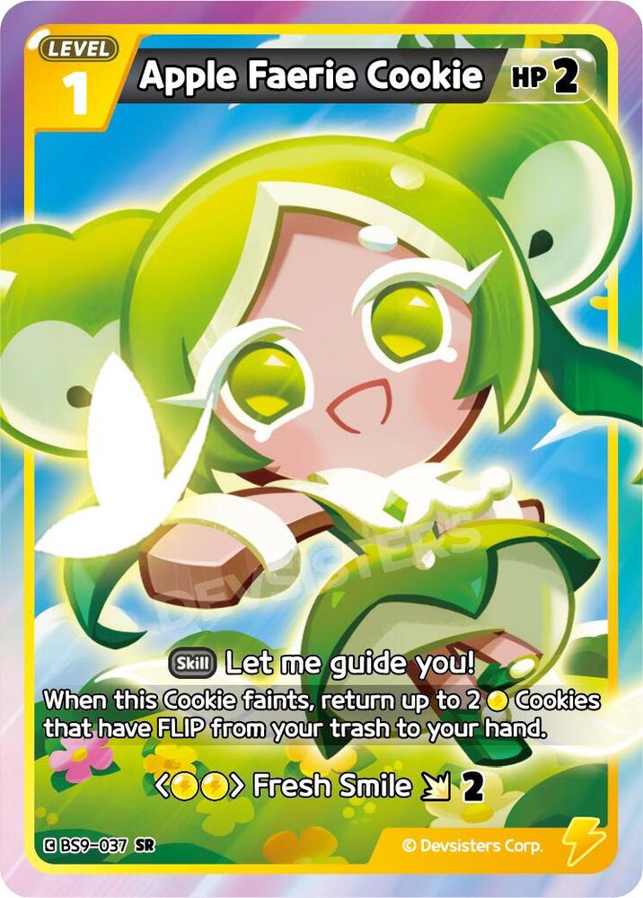 Apple Faerie Cookie (BS9-037) (BS8-BS9)