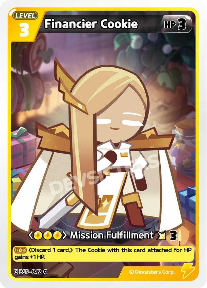 Financier Cookie (BS9-042) (BS8-BS9)