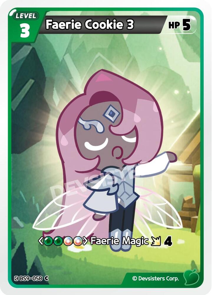 Faerie Cookie 3 (BS9-058) (BS8-BS9)