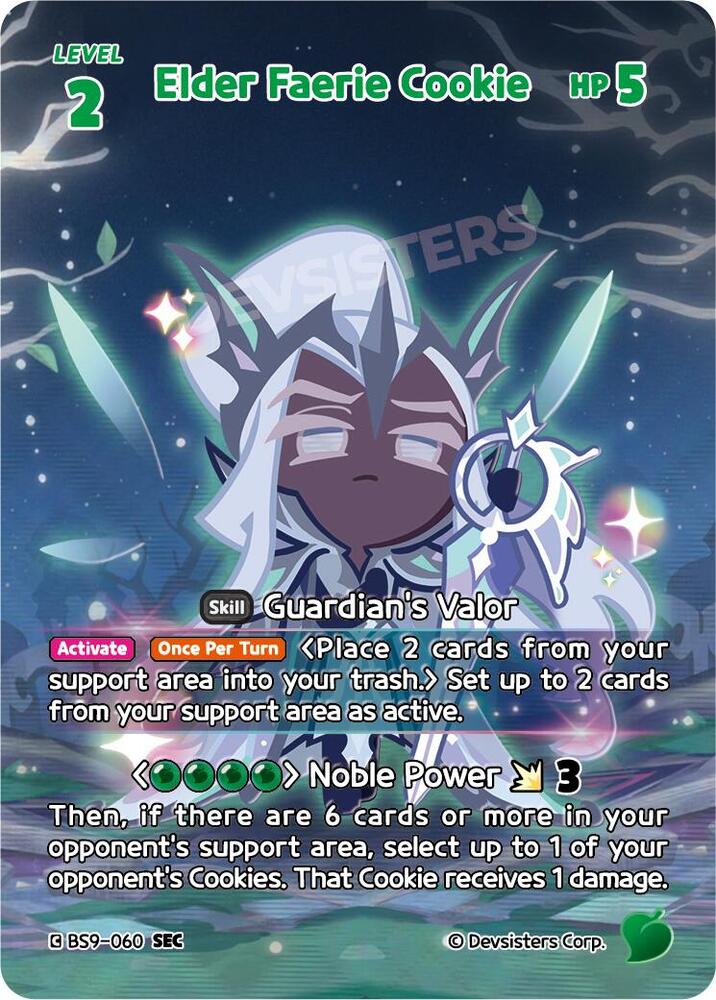 Elder Faerie Cookie (SEC) (BS9-060) (BS8-BS9)