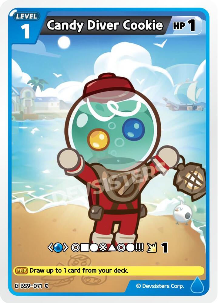 Candy Diver Cookie (Ver. 1) (BS9-071) (BS8-BS9)